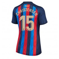 Barcelona Andreas Christensen #15 Fotballklær Hjemmedrakt Dame 2022-23 Kortermet